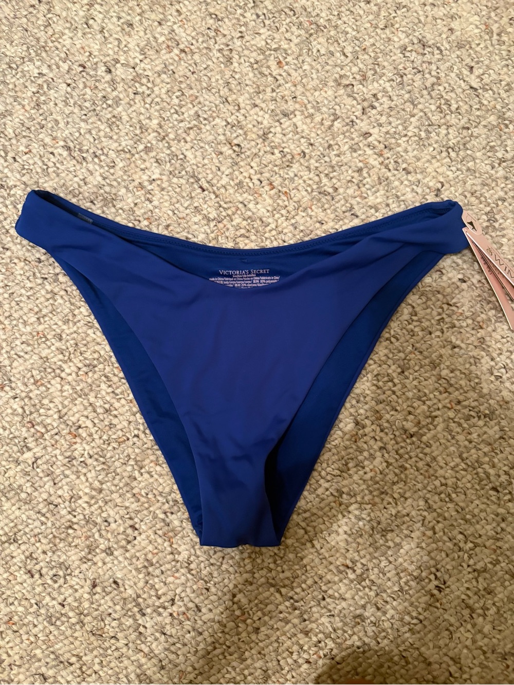 Victoria's Secret Blue Bikini Bottom - Brazilian Cut